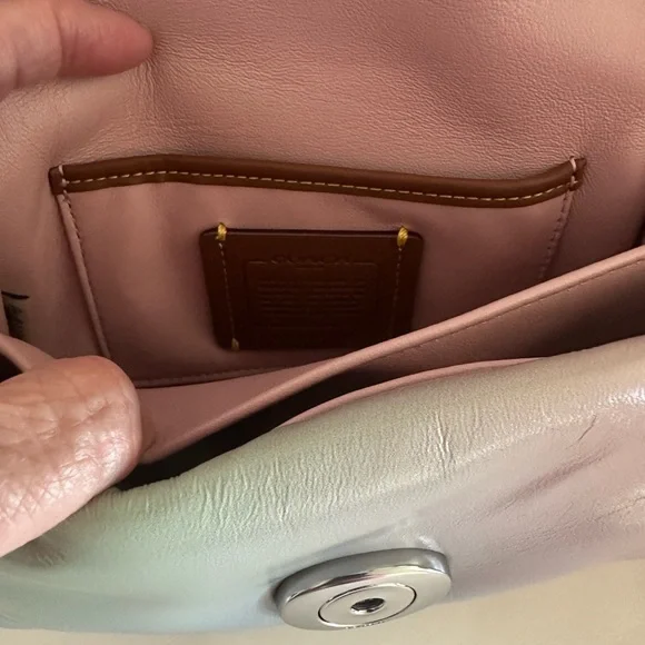 Coach Pillow Tabby 18 Mini Ombre Leather Bag - Picture 9 of 9